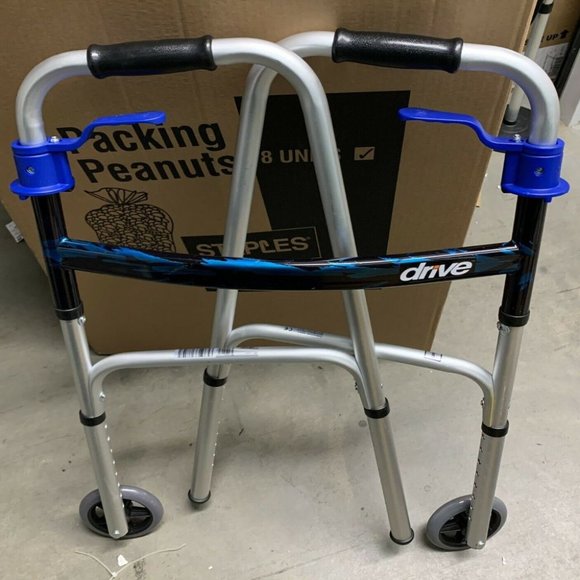 ✅🚨🆕🔴🌸S🌸A🌸L🌸E🌸⭐️🔴📢DRIVE MEDICAL Trigger FOLDING WALKER🟢💸BUY NOW❗️💸🟢 - Picture 14 of 16